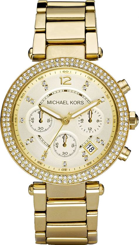 michael kors mk5354 parker chronograph damen 39mm 10atm|Michael Kors parker mk5354.